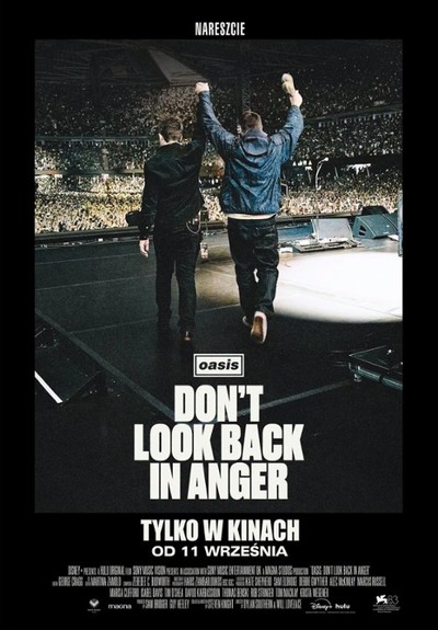 Plakat wydarzenia:  OASIS: DON'T LOOK BACK IN ANGER (2D, NAPISY PL) 
